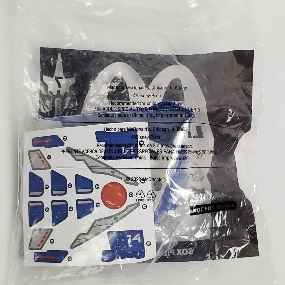 DISNEY PIXAR LIGHT YEAR Toy #7, McDonald's Happy Meal
